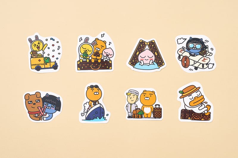 루이비통 카카오프렌즈 스페셜 프로젝트' 한정판 협업 2017