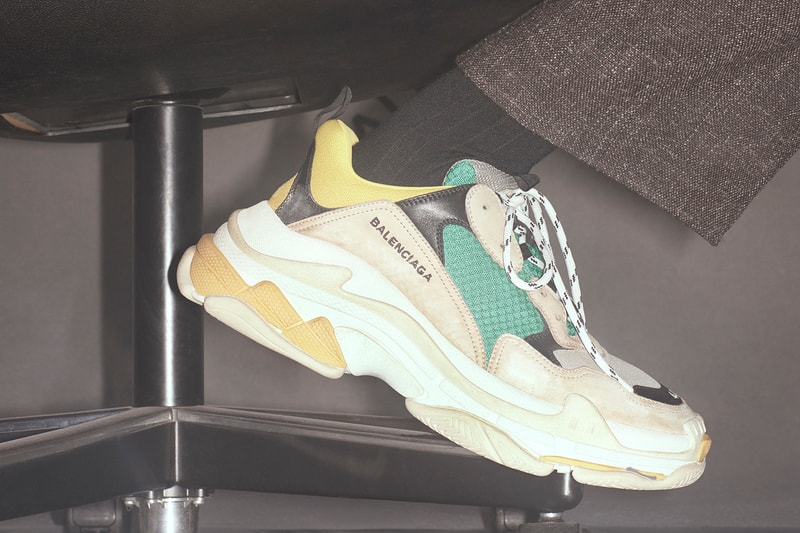 balenciaga triple s 2017