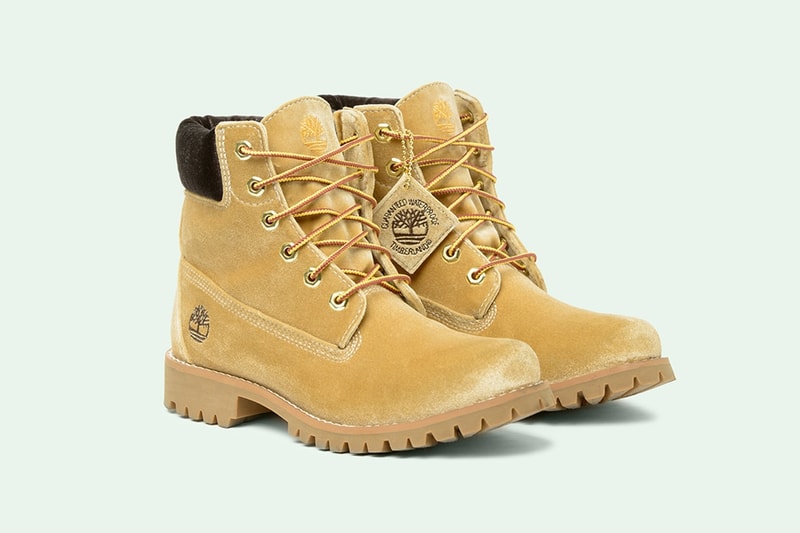 timberland velour