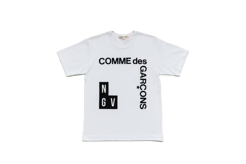 (新品)国内未発売　COMME des GARÇONS✖︎NGV Tシャツ　S 꼼 데 가르송 x 빅토리아 국립미술관 협업 컬렉션 출시 | Hypebeast.KR