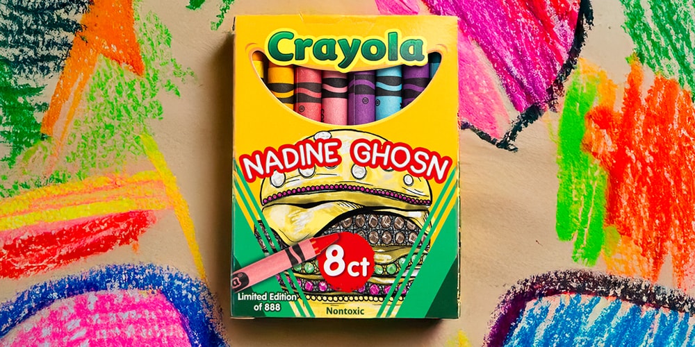 Nadine Ghosn x Crayola: Limitadong Kulay na Lumalanding sa HBX | Hypebeast
