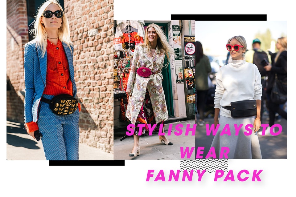 時尚達人搭配 fanny pack - POPBEE