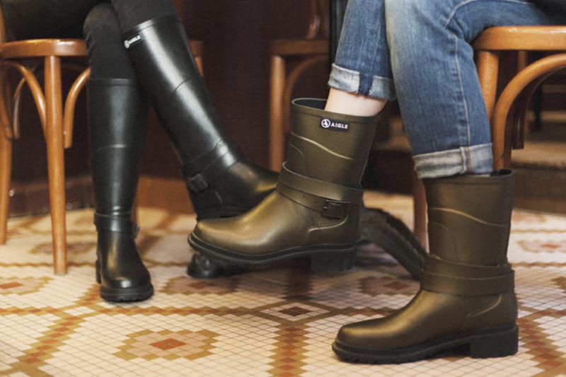 【美品】AIGLE　MACADAMES　35 只需這兩件AIGLE的單品，就算在梅雨季也能讓你保持乾爽但又不失