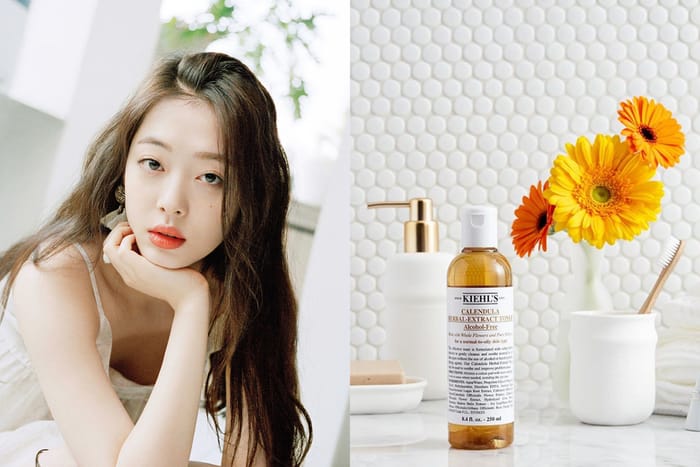 韓國女生用 Kiehl’s 金盞花爽膚水有特別技巧，現在不藏私完全公開！