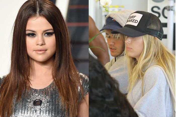 才和 Selena Gomez 進同一間餐廳…Justin Bieber 下一秒就拍到和同一位金髮女模勾手約會！