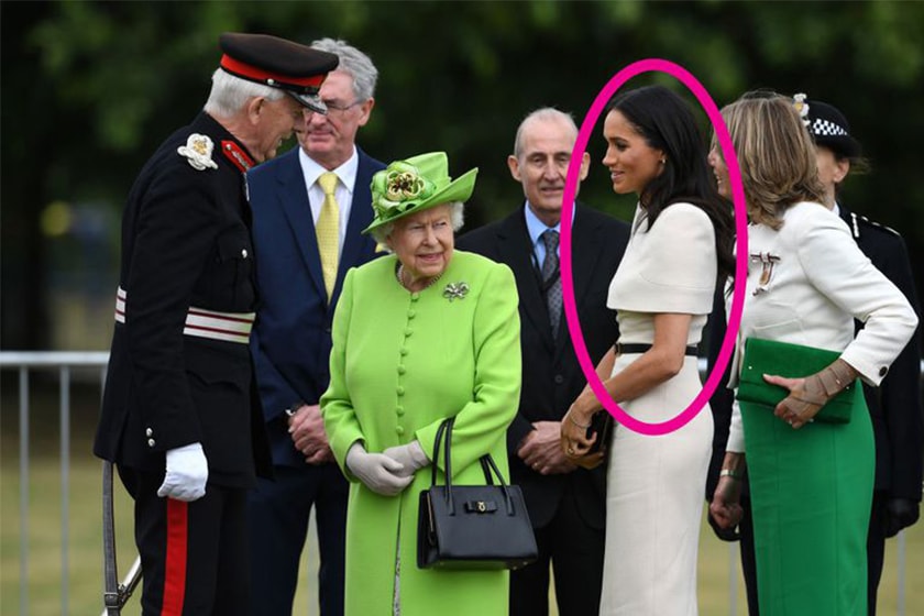meghan markle 首次跟英女王出席活動的身體語言分析 - POPBEE