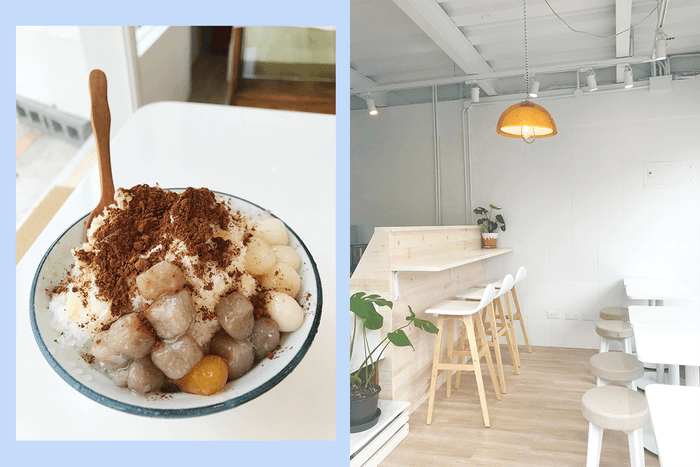 #POPSPOTS in Taipei：赤峰轉角白色系冰店，用創意結合傳統玩出新高度