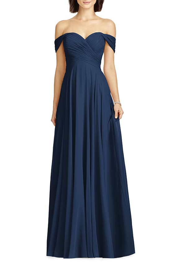 Timeless Navy Blue Dress