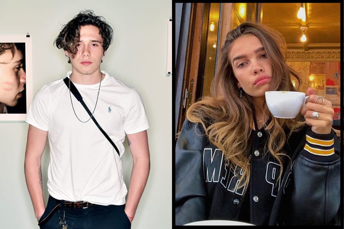 Brooklyn Beckham 牽著的新女友是誰？她的穿衣品味絕對不輸碧咸一家！