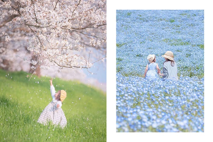 IG 打卡照比你還多！日本媽媽帶女兒踩點無數夢幻景色，拍下最美的一瞬間！