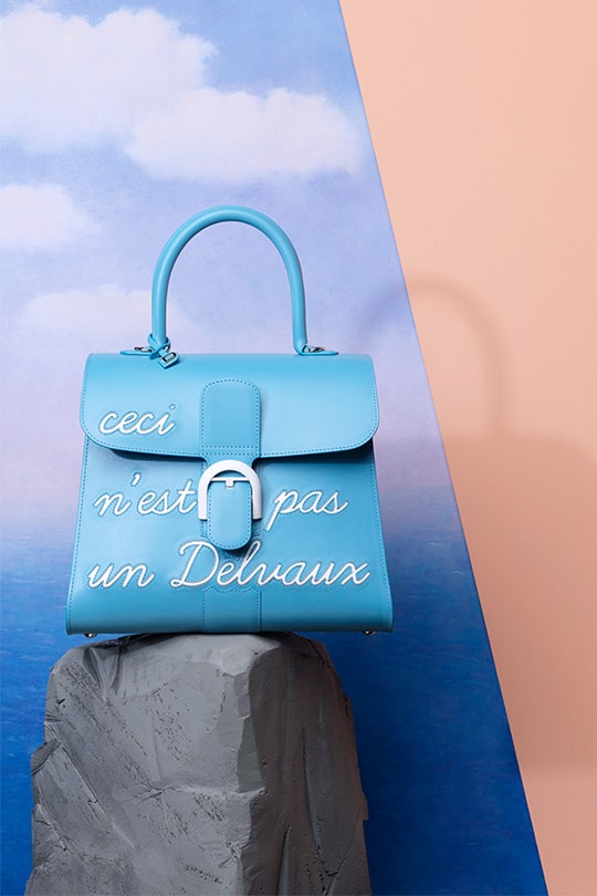 Delvaux 與超現實藝術家 René Magritte 聯乘,為你帶來在雲朵上的手袋系列 - POPBEE