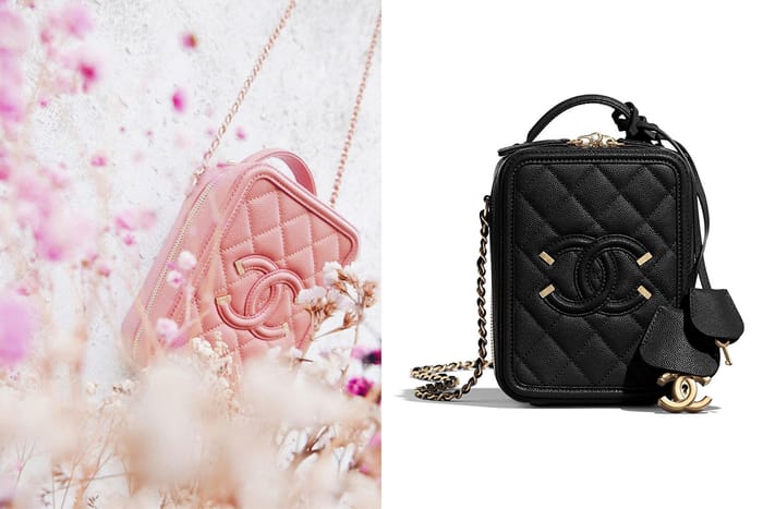 設計師很了解女生心思！Chanel Vanity Case 經典復古化妝袋再添新款直倒設計
