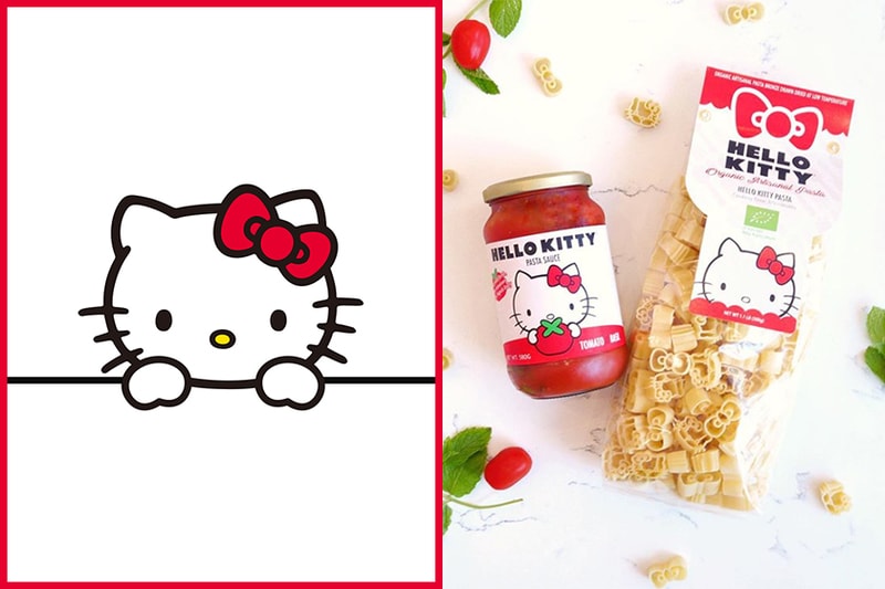 Hello Kitty 意粉及番茄羅勒意粉醬 - POPBEE