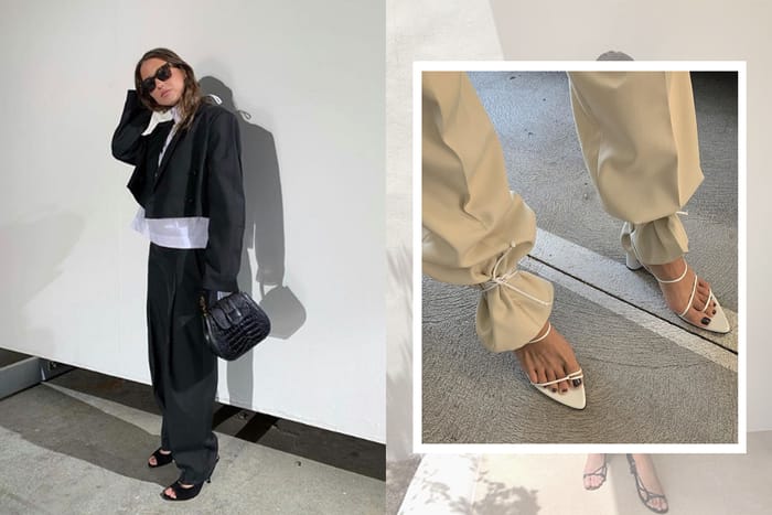 比別人時髦的小秘技：因為 Bottega Veneta，女生紛紛這樣穿涼鞋！