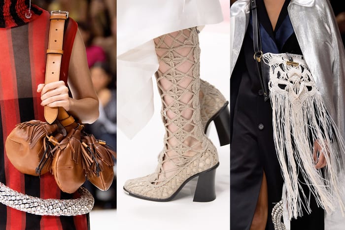#LFW：束帶腰包、超長流蘇手袋、水晶編織涼鞋… JW Anderson 總能抓住所有人的眼球！
