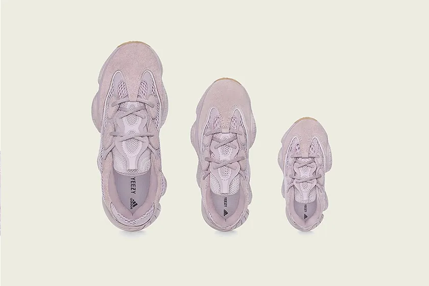 終於等到迷人的淡淡粉嫩色：Yeezy 500 即將發表「Soft Vision」全新