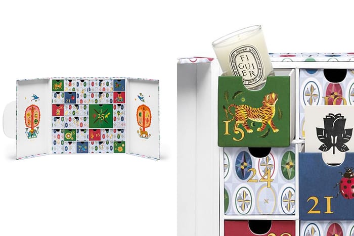 每年最期待的聖誕節限定：diptyque 藏滿迷你蠟燭、隨身香氛的倒數月曆來了！