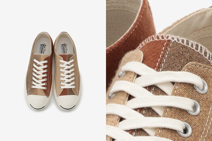 不規則拼接太可愛：日本女生最愛的奶茶色 Converse 又推出不同配色！