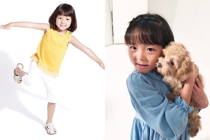 秋小愛擁有最強星二代基因，7 歲就讓有逆天長腿被誤會是名模媽媽！