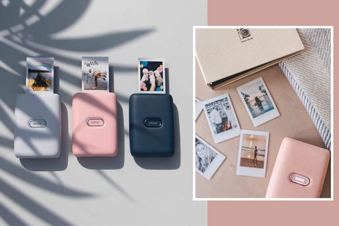 12 秒即影即印！Instax Mini Link 除了體積變小，就連外形也很討女生歡心！