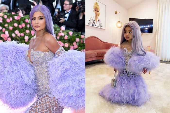 最可愛萬聖節造型非她莫屬！Stormi Webster 完美複制 Kylie Jenner Met Gala 造型！