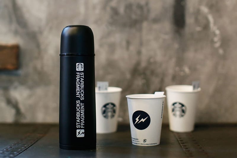 優美神秘黑：fragment design 再度合作Starbucks 推出質感保溫瓶