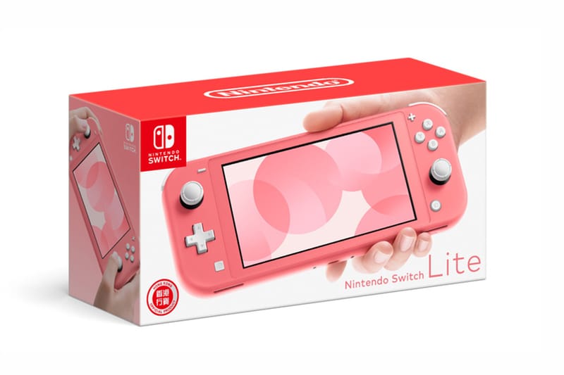 女生們的夢幻逸品：Nintendo 人氣遊戲機Switch Lite 推出珊瑚嫩粉色