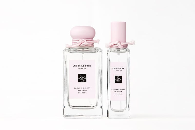 Jo Malone London 日本限定櫻花香調強勢回歸，夢幻霧粉瓶身捆上繩結