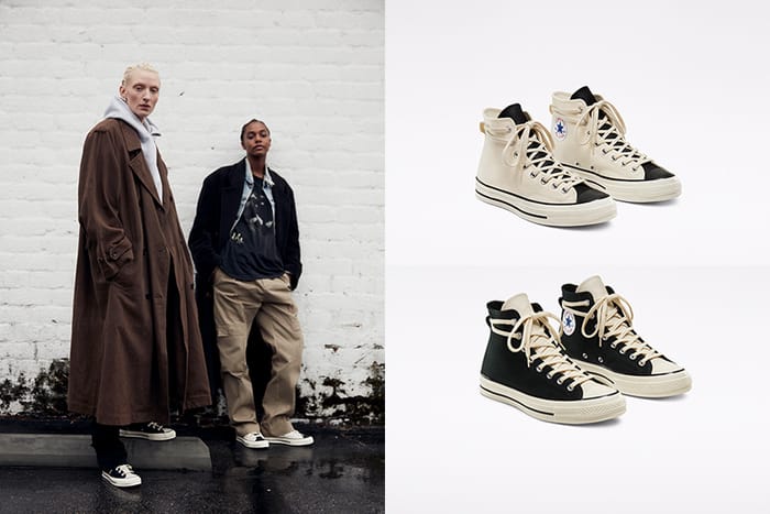 百搭的黑白極簡：Fear of God ESSENTIALS 聯手 Converse 推出 Chuck 70 鞋款！