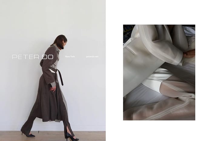 Peter Do 以極簡俐落的 old Celine 美學，入圍 LVMH 設計大獎決賽！
