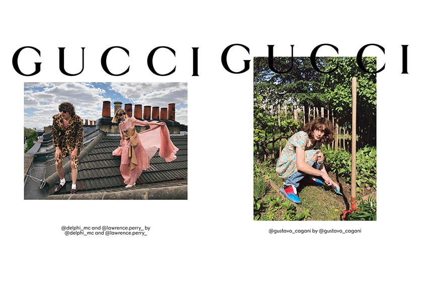 Gucci 時尚大片首次由模特兒自己拍攝 - POPBEE