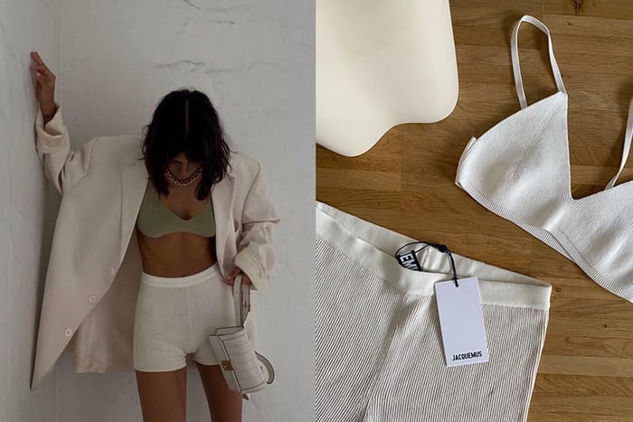 超包覆翹臀效果？Jacquemus 居家系列，最受歡迎單品是這兩件……
