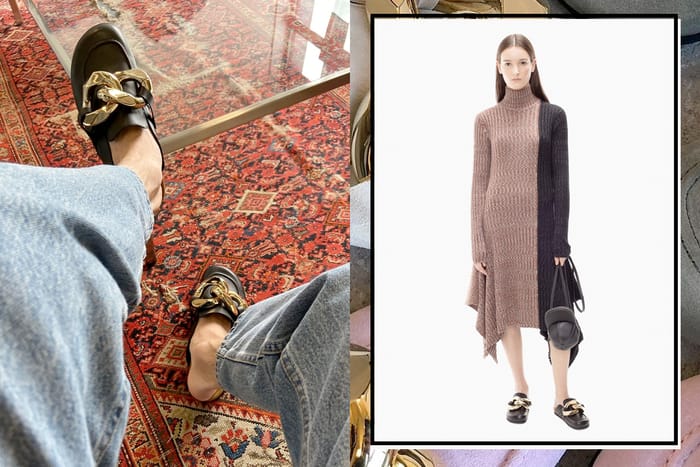還沒上架詢問度已爆燈：JW Anderson 率性的 Chain Loafer，是當個時髦懶人的必備品！