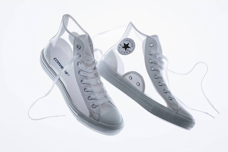 唯美現身：Converse 帶來一雙極簡透明All Star，還未開售就引起討論