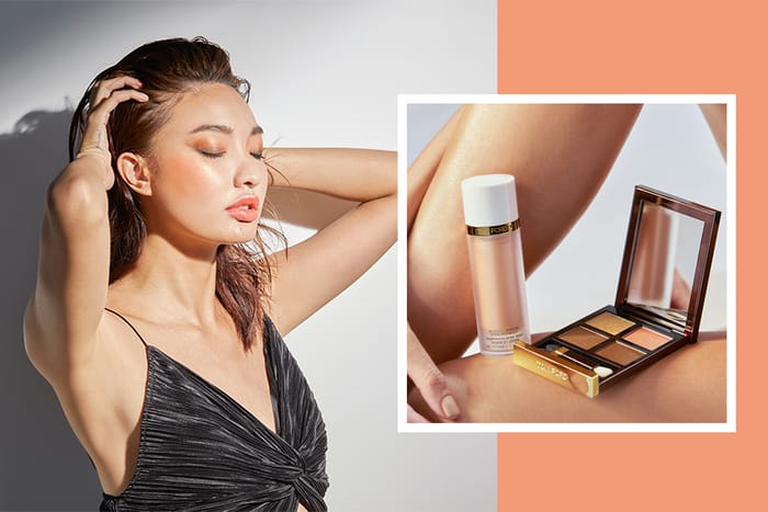 夏日 No.1 打卡妝容：向 TOM FORD 星級化妝師請教，閃鑽蜜桃妝實用秘技！