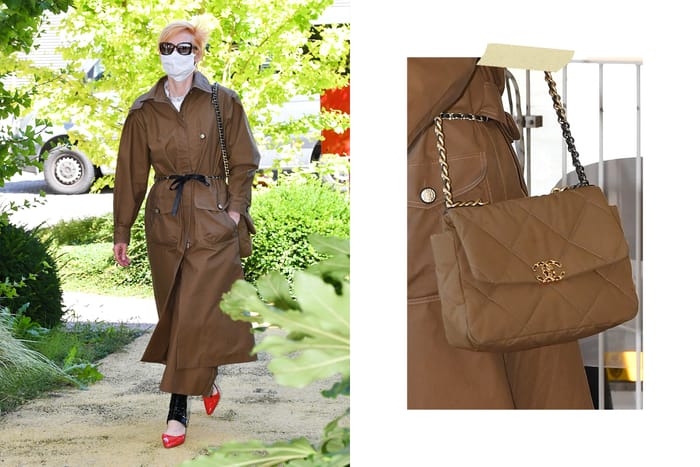 一件風衣、一枚 19 Bag、一對雙色鞋… Tilda 的小香風格總率性得令人著迷！