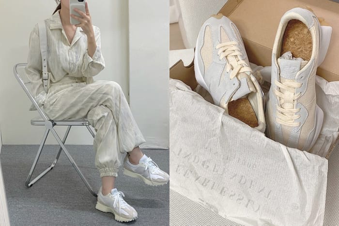 擄走韓國女生的心：延續一樣的低飽和，New Balance 替 327 添了新的粉藕色！