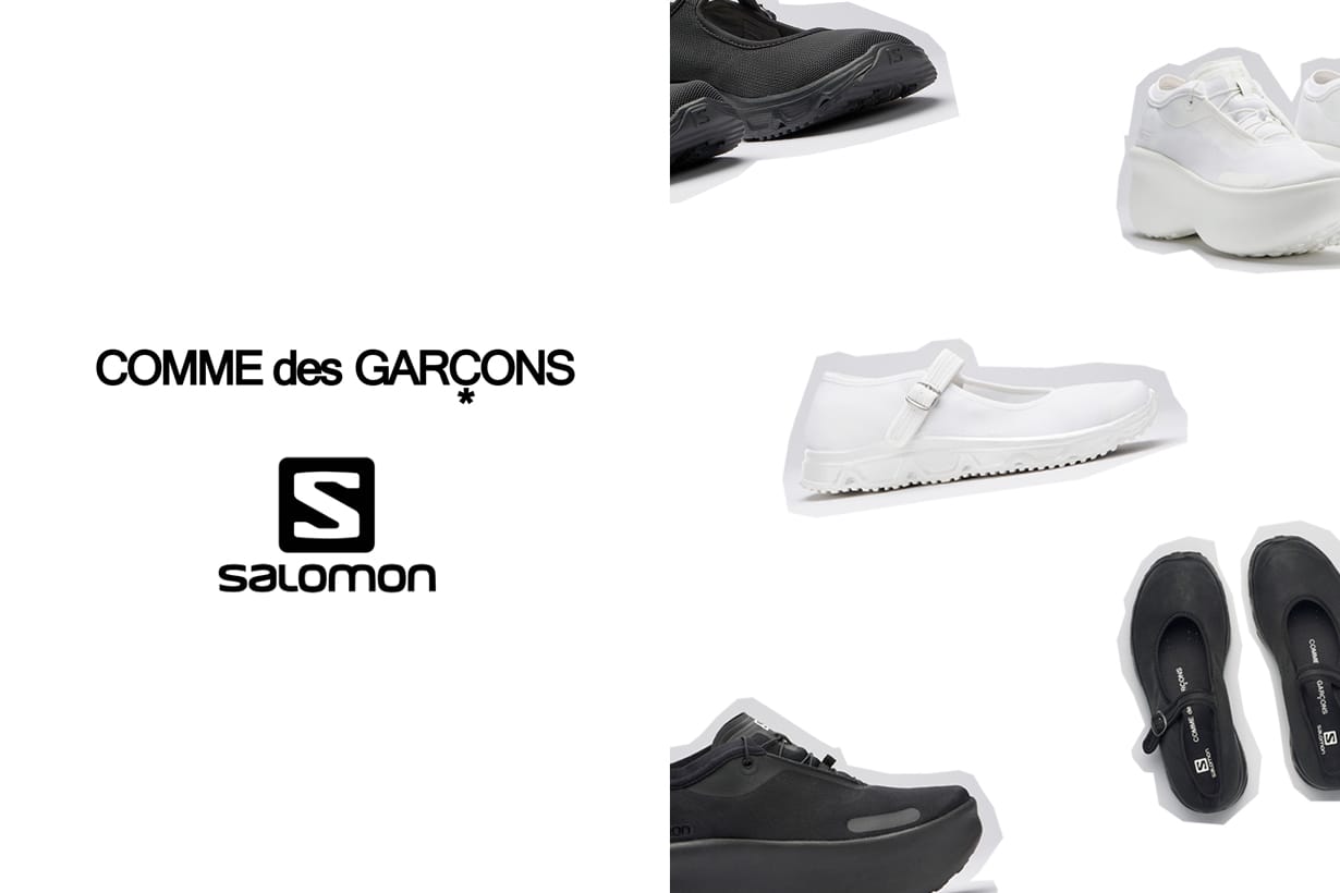 CDG 與法國戶外品牌合作：不只有厚底鞋，還推出Mary Jane 波鞋！ - POPBEE
