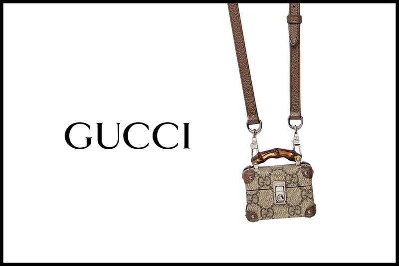 未上架先轟動：Gucci 全新AirPods Case，將經典化妝箱縮小了！ - POPBEE