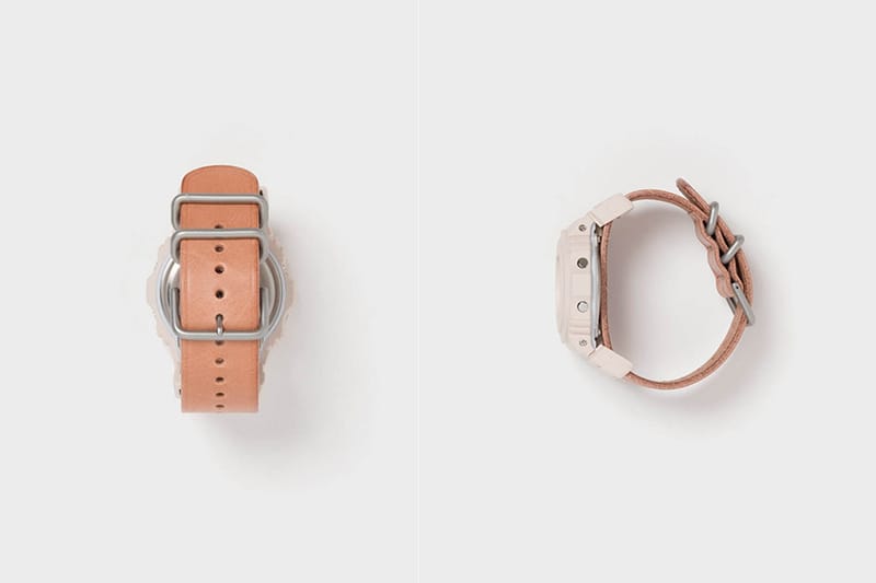 質感皮具品牌Hender Scheme 與G-Shock 聯手設計優雅裸色調手錶！ - POPBEE