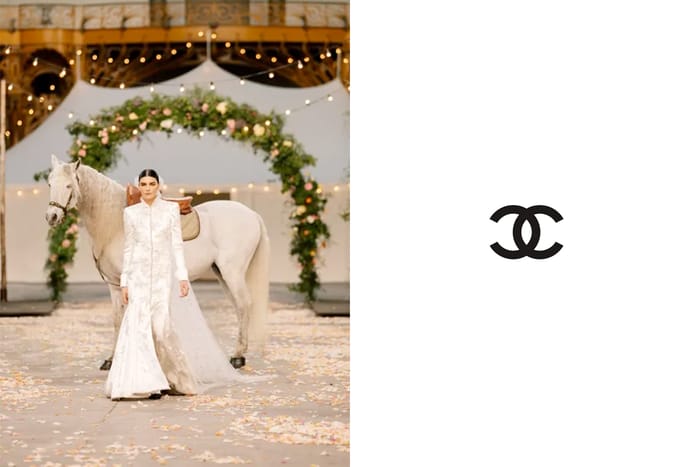 CHANEL 秀上不能錯過的 1″00：最美婚紗騎著白馬緩入，美到彷彿時間靜止！