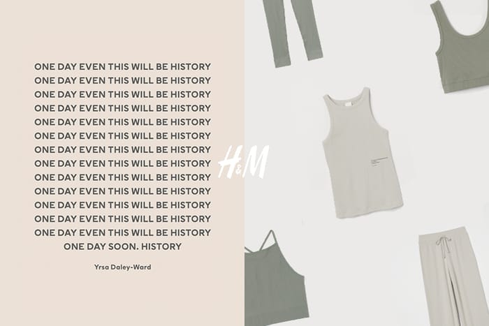 娓娓道來一句詩文，H&M 最新聯乘居家系列令質感女生心動！