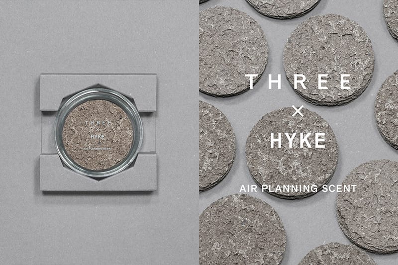 日系彩妝THREE 與HYKE 合作推出，帶給空間質感的天然精油香氛