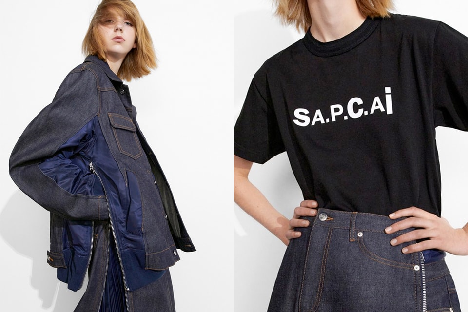 A.P.C. x Sacai 估計秒售罄：兩個炙手可熱的品牌攜手，SA.P.C.Ai 什麼來頭？ - POPBEE