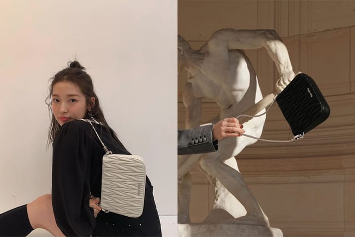 一個月攻佔 IG，時髦女生都默默拎起這枚 Miu Miu 腋下包！