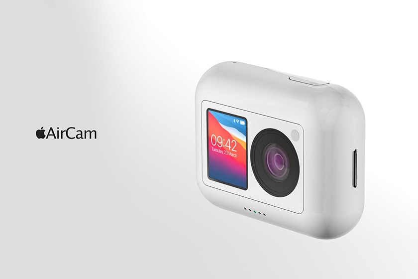 Apple 迷你隨身相機「AirCam」絕美外型曝光，你又喜歡哪款配色？ - POPBEE