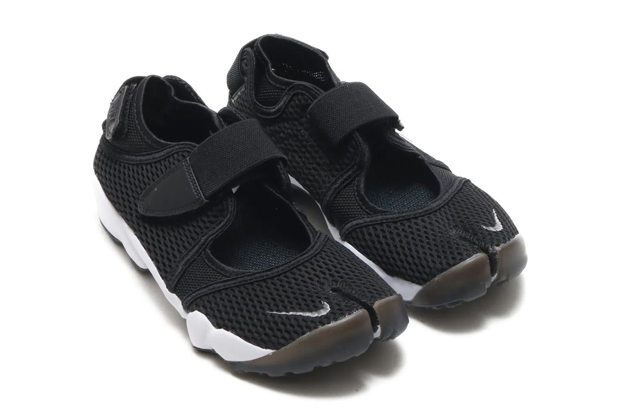Nike Air Rift 分趾波鞋，最受歡迎黑白色再次回歸！ - POPBEE