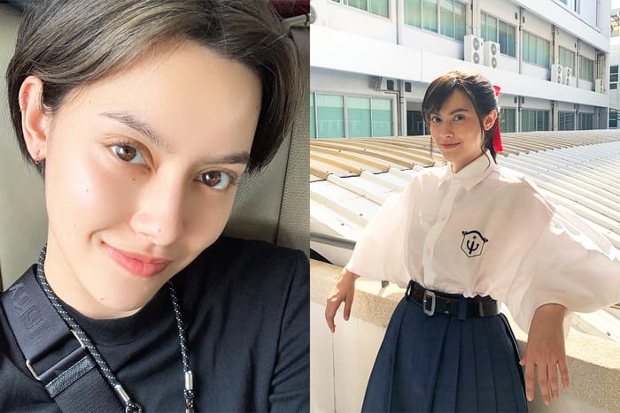 大熱泰劇《莫測高深一女生》中的邪惡女配角，現實中不但留短髮，更是個勇敢抗癌的女生！