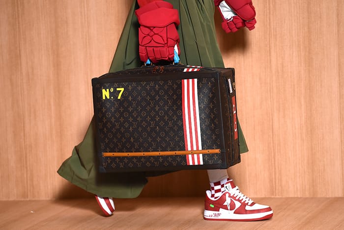 春夏大秀上的矚目焦點：Louis Vuitton x Nike 驚喜聯名 Air Force 1 經典鞋款！