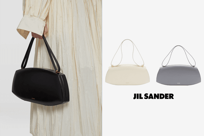 暗藏在 Jil Sander 內的六角極簡手袋，高級清冷的氣質令人難以抗拒！